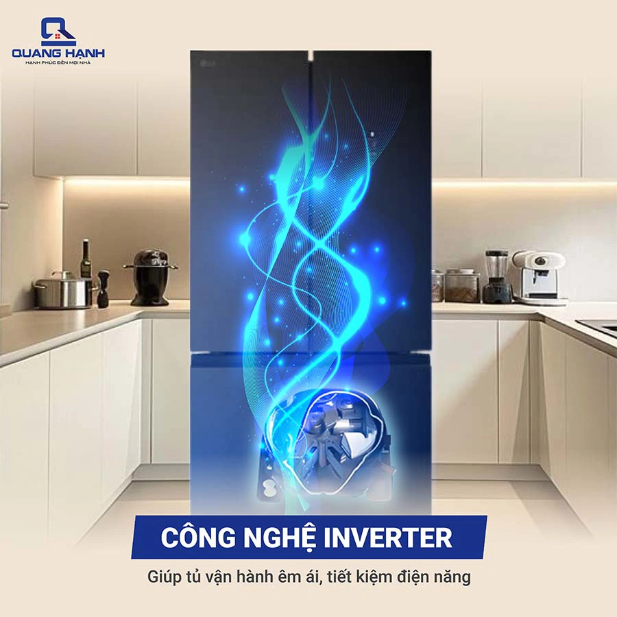Tủ lạnh LG Inverter 400 lít Multi Door F40BG  QH246966 5